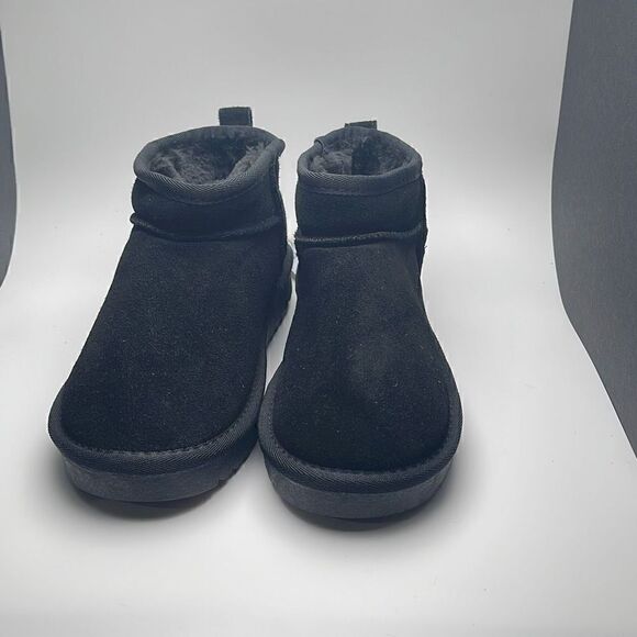 CUSHIONAIRE Women's pull on boot +Memory Foam 7 BLACK - Picture 2 of 7